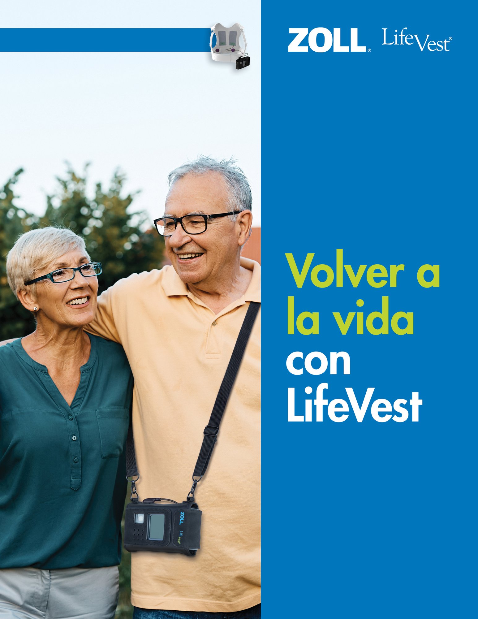 LifeVest U.S. Spanish Patient Brochure Cover
