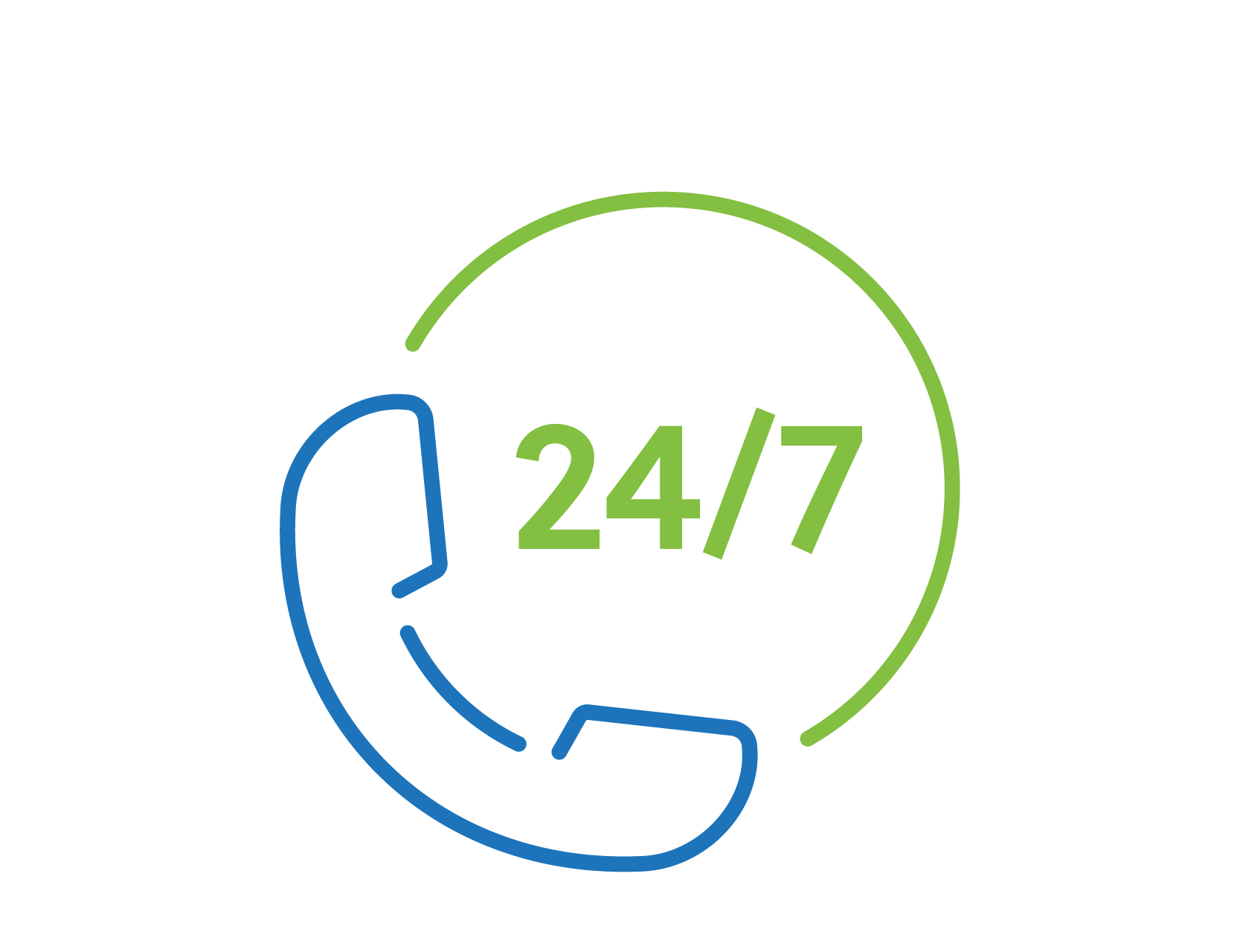 contact ZOLL anytime phone 24/7 icon