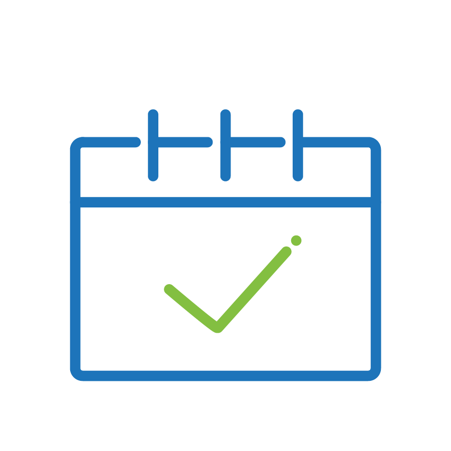 Calendar icon: Wear LifeVest during all normal daily activities