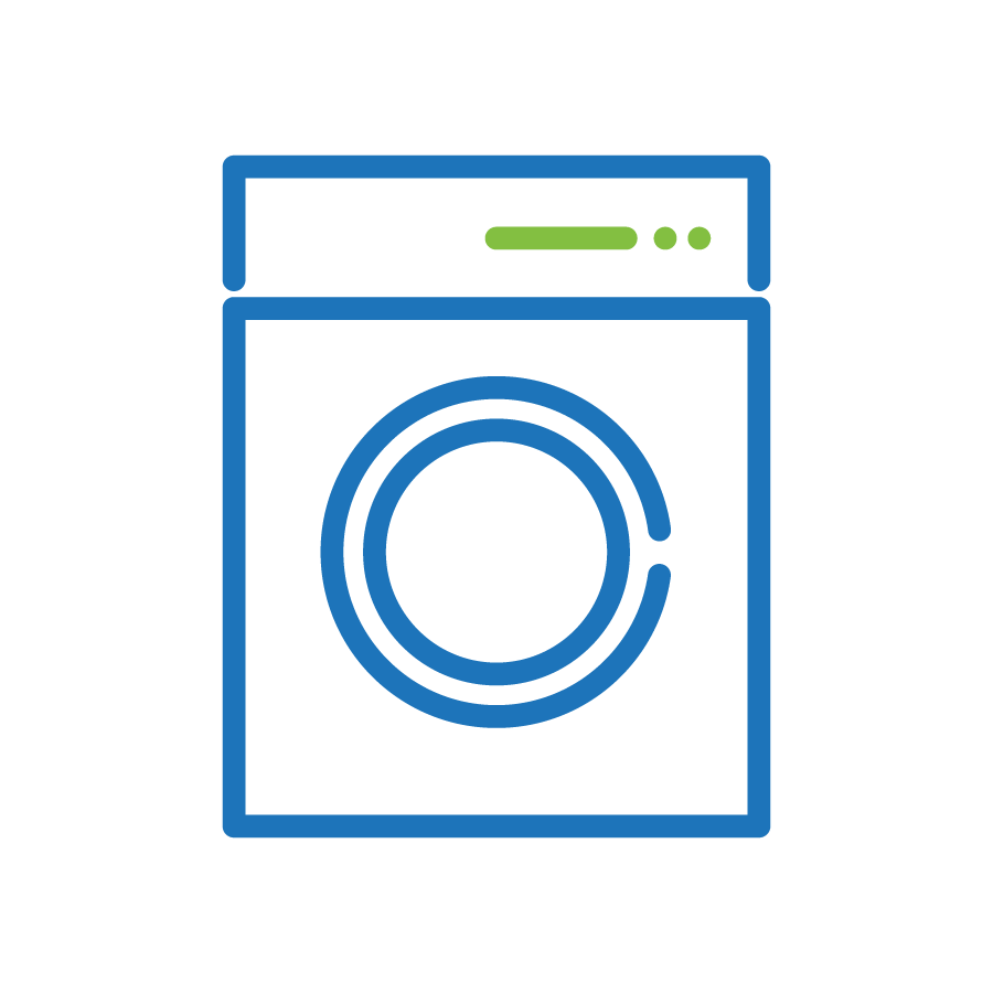 wash your garment every 1-2 days icon